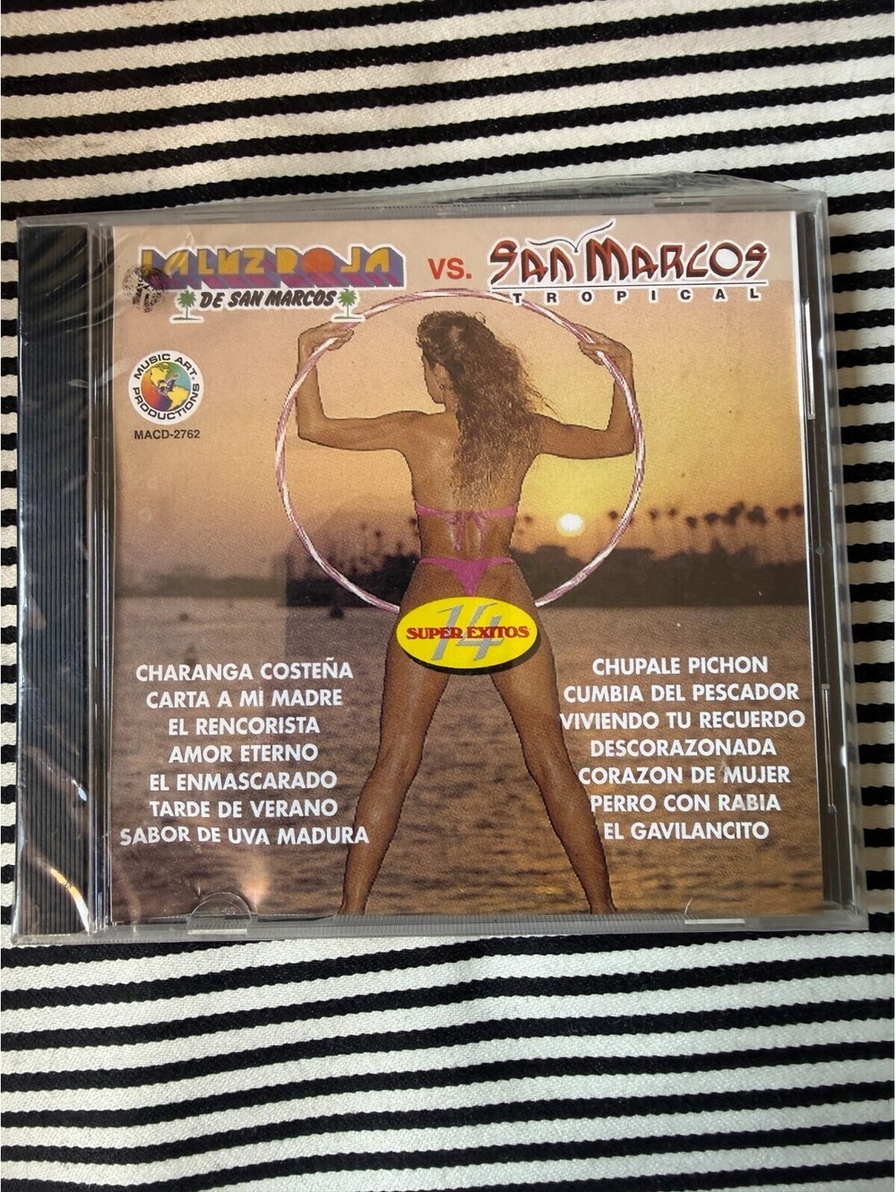 La Luz Roja De San Marcos vs San Marcos Tropical - 14 Super Exitos CD (1998)